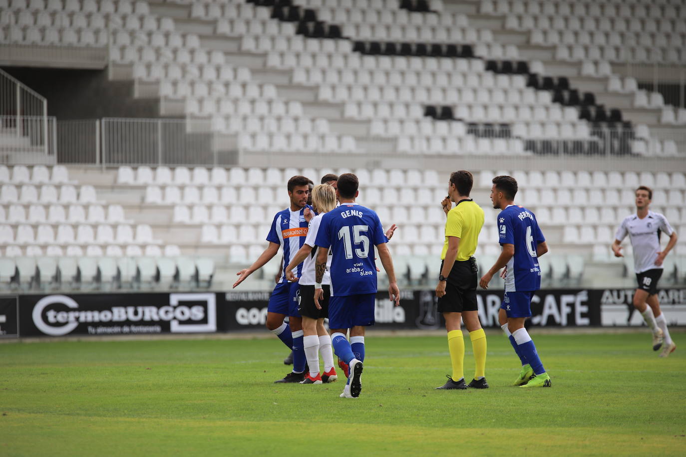 El Burgos ha sumado su segundo empate de la temporada.