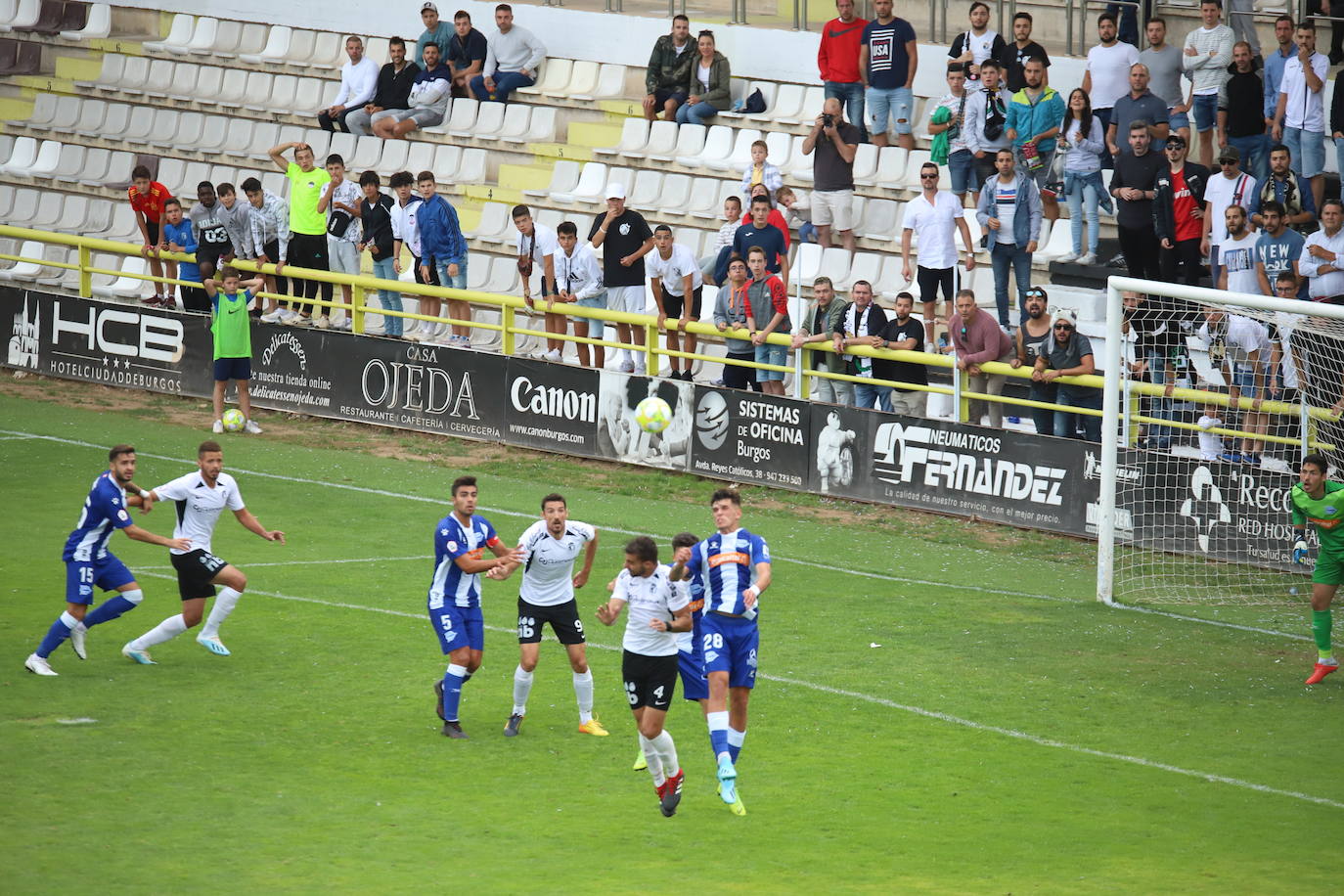 El Burgos ha sumado su segundo empate de la temporada.