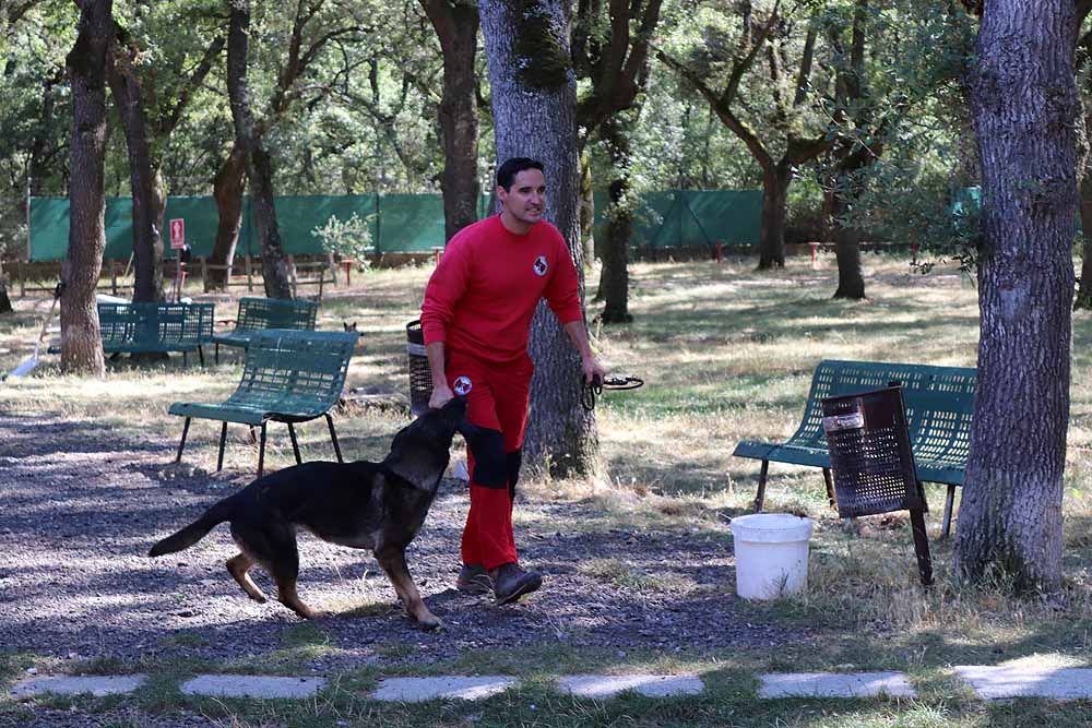 Burgos acoge al GREM, Grupo de Rescate Espeleológico y de Motañana con su Unidad Canina de Salvamento, compuesta por dieciséis voluntarios