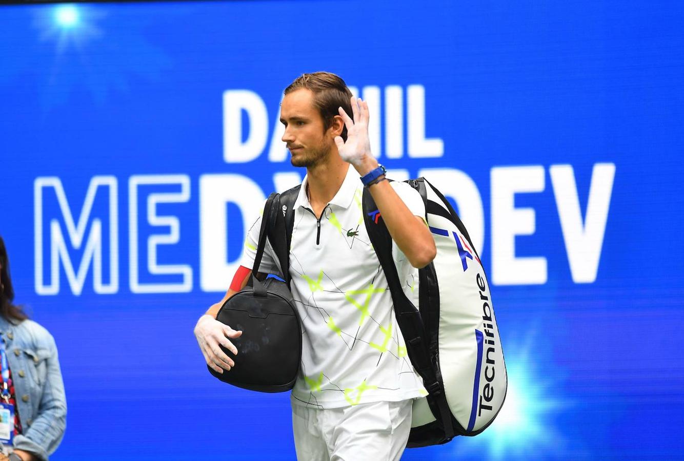 Rafael Nadal y Daniil Medvedev se midieron por el título masculino del US Open en el USTA Billie Jean King National Tennis Center de Nueva York