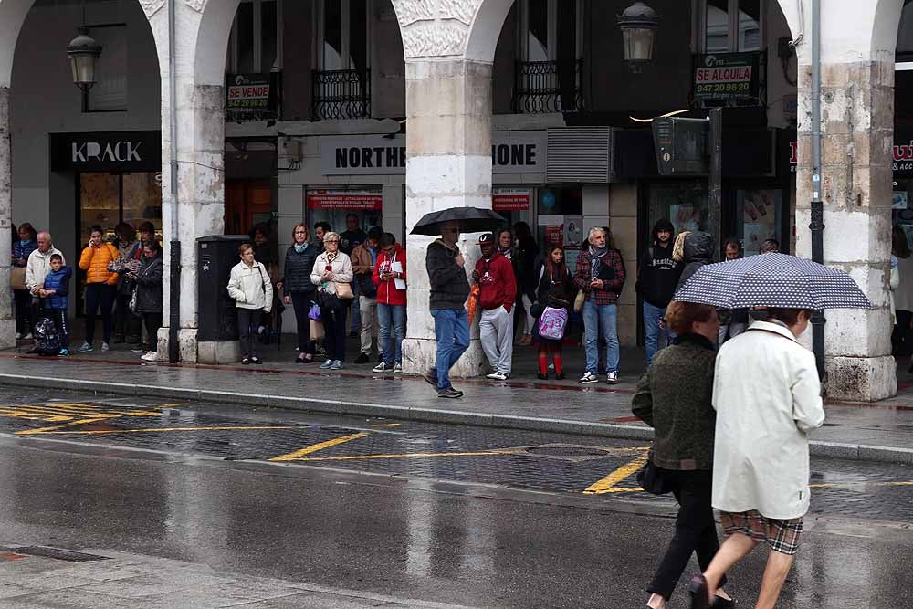 DANA ha traído a Burgos lluvias, y fuertes vientos en la provincia, en una jornada todavía de verano pero que se asemeja en exceso al otoño