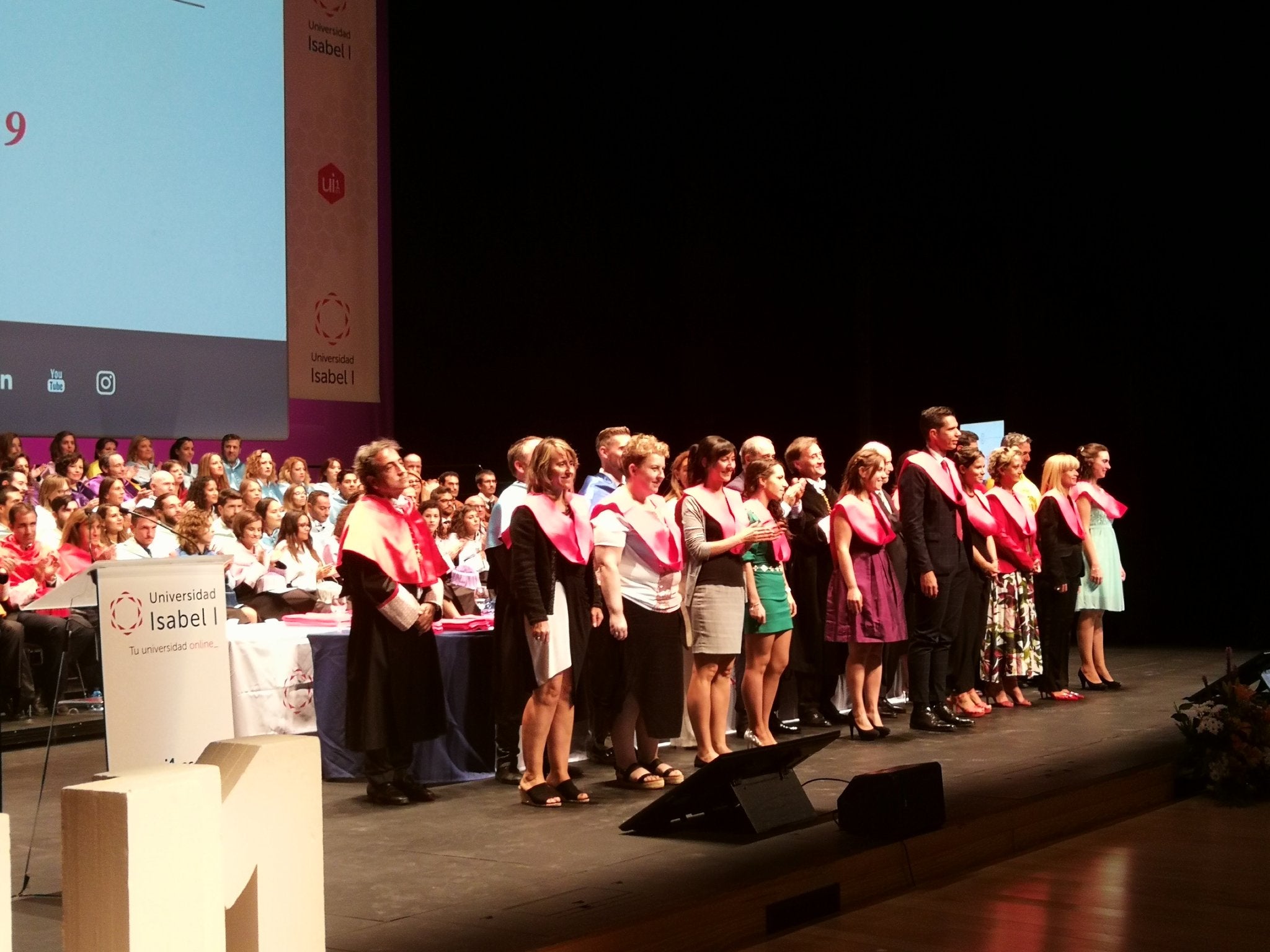 La Universidad Isabel I celebra su tercera Graduación con una tasa de abandono inferior a la media de universidades españolas.