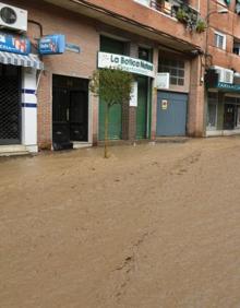 Imagen secundaria 2 - Imágenes de las inundaciones de este domingo en Arganda del Rey (Madrid)