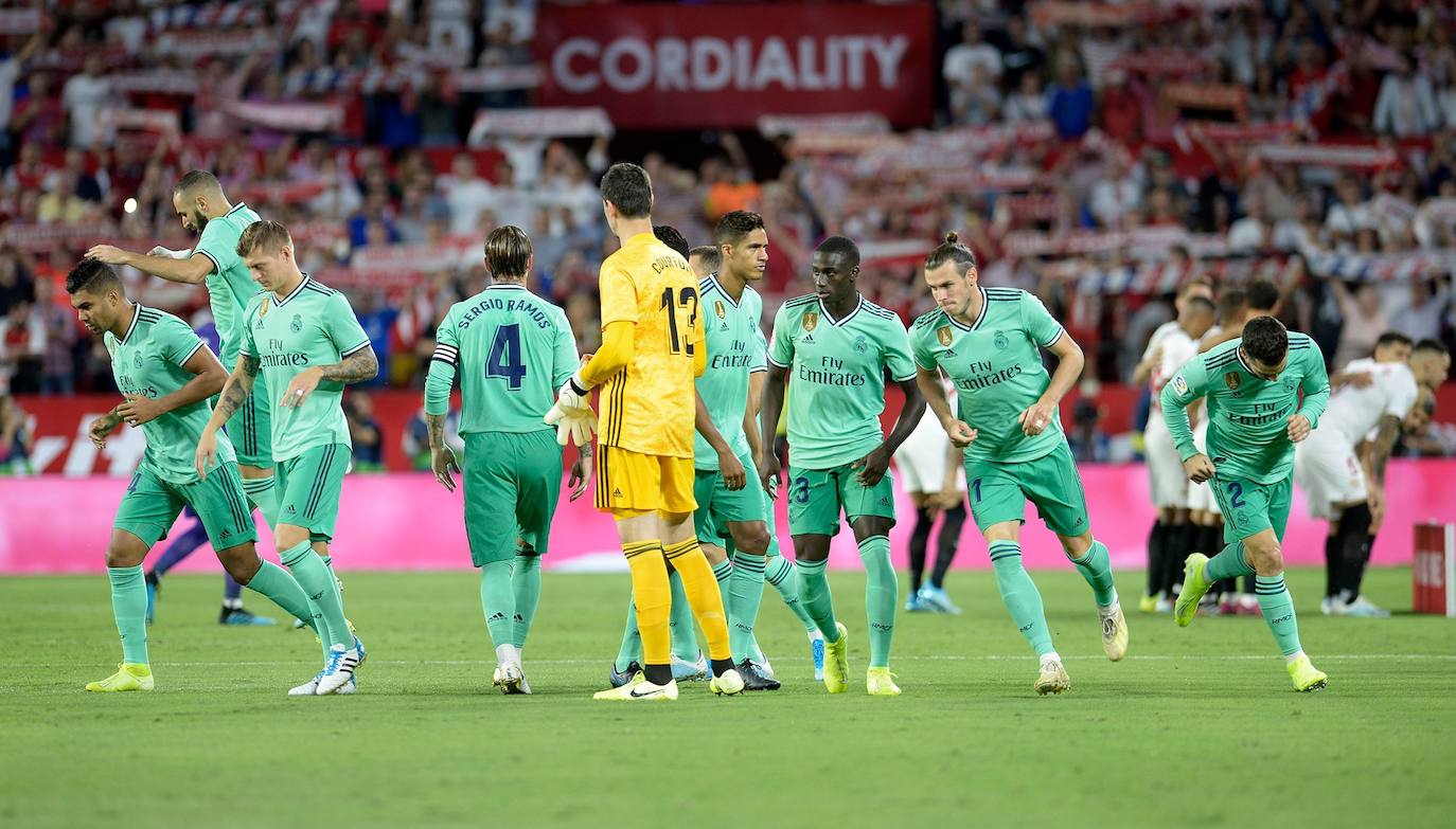 Las mejores imáganes del partido entre el Sevilla y el Real Madrid, disputado en el Sánchez Pizjuán.