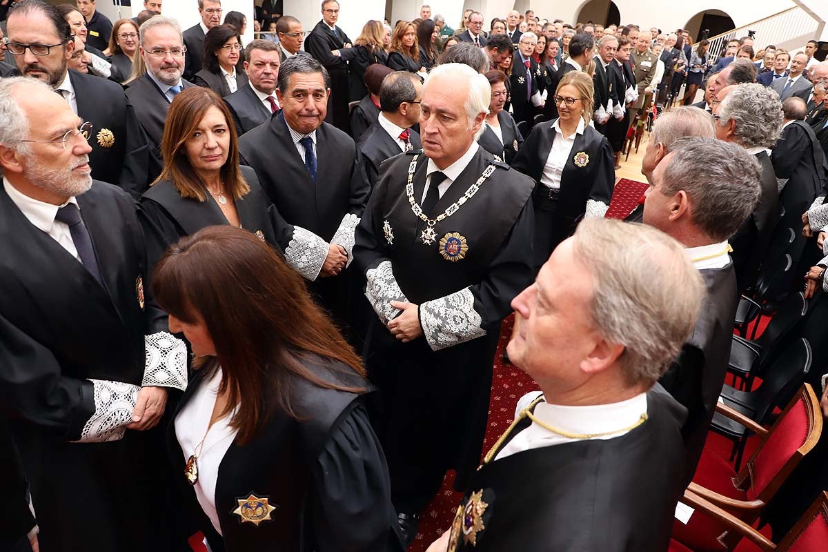 El acto se ha celebrado en la sede del TSJCyL en Burgos. 