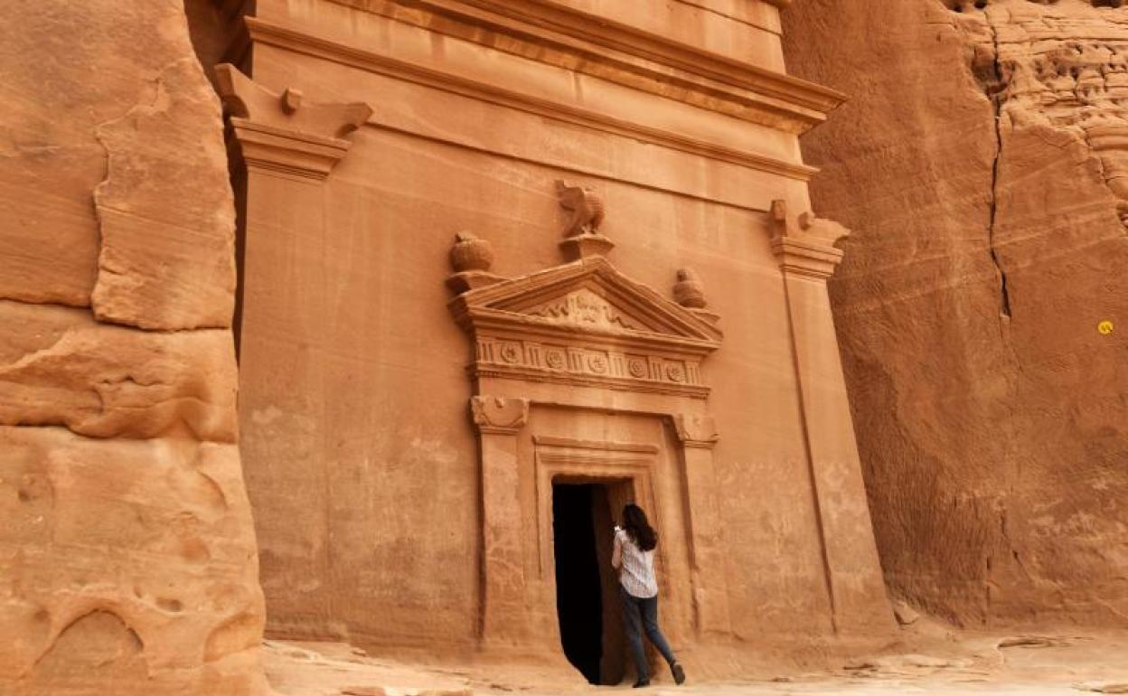 Tumba de Madain Saleh. 