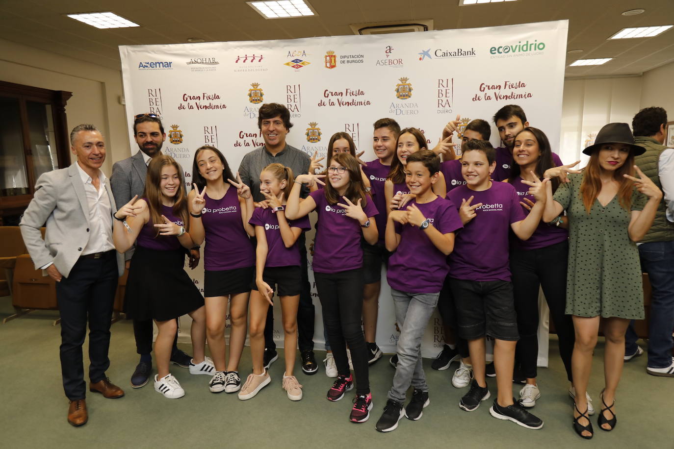 Aranda de Duero ha festejado hoy la Fiesta de la Vendimia. 