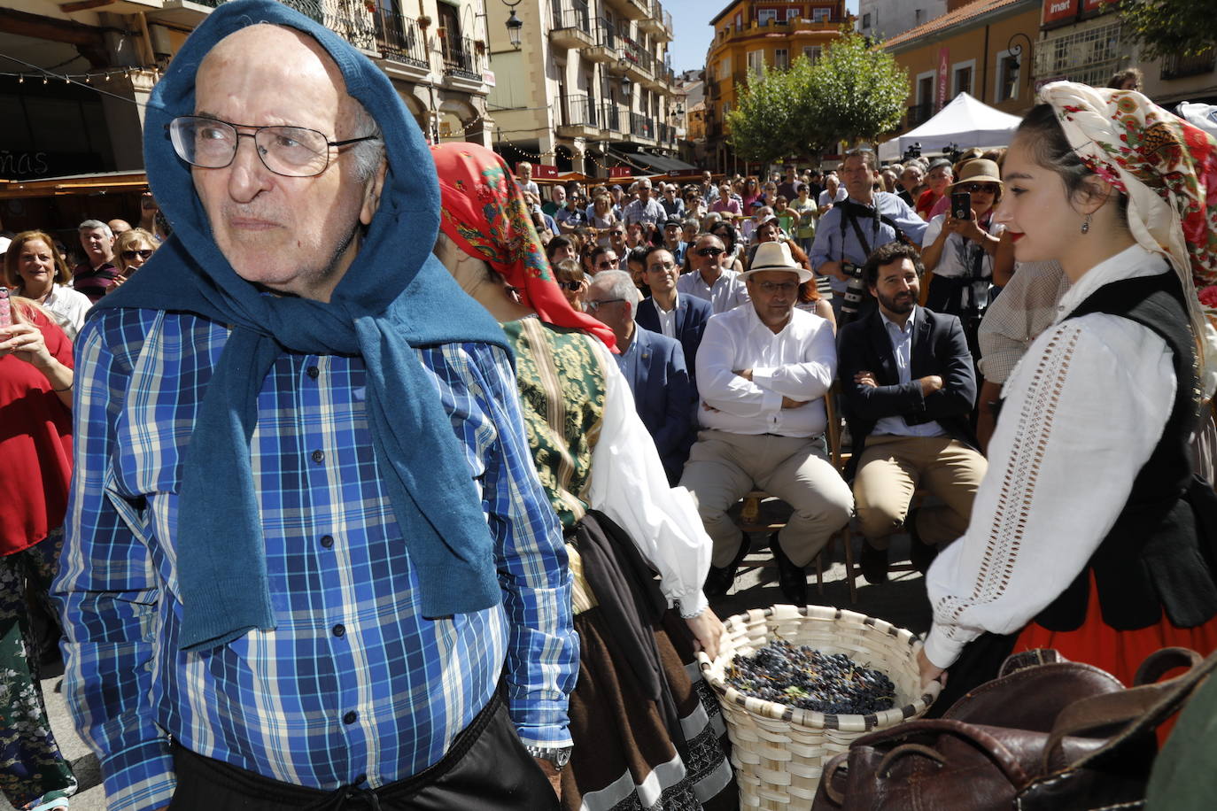 Aranda de Duero ha festejado hoy la Fiesta de la Vendimia. 