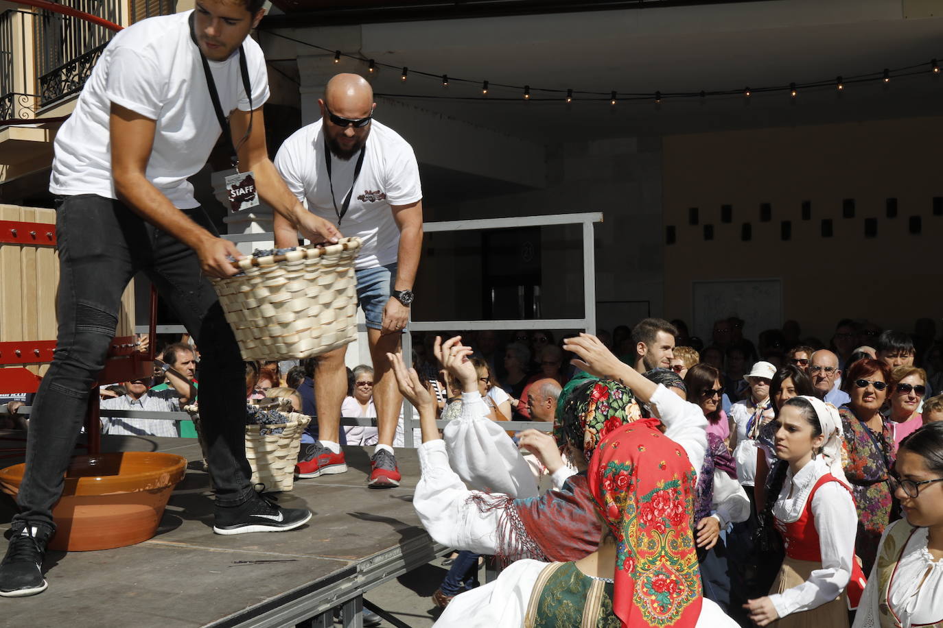 Aranda de Duero ha festejado hoy la Fiesta de la Vendimia. 