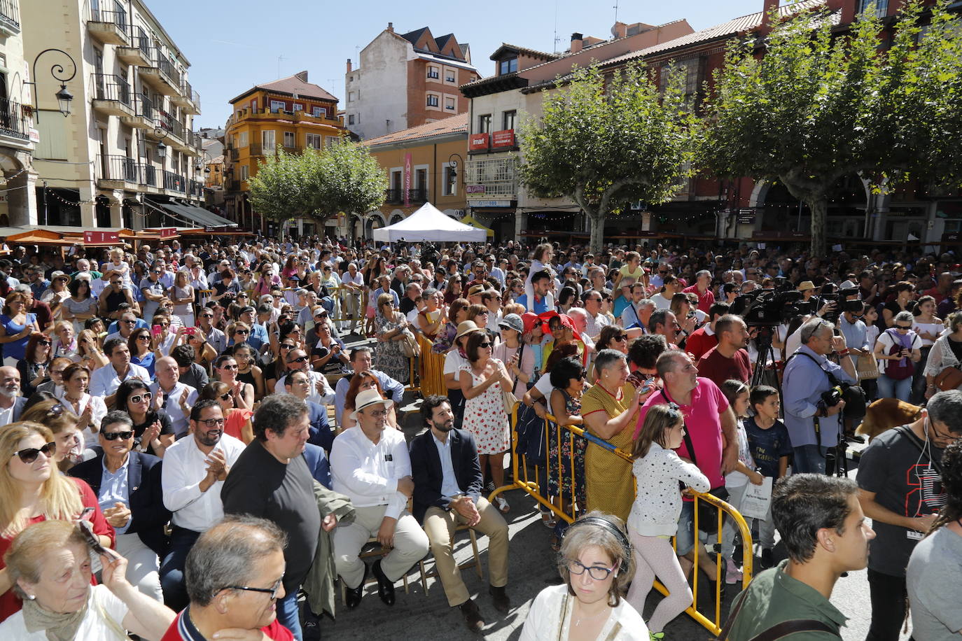 Aranda de Duero ha festejado hoy la Fiesta de la Vendimia. 