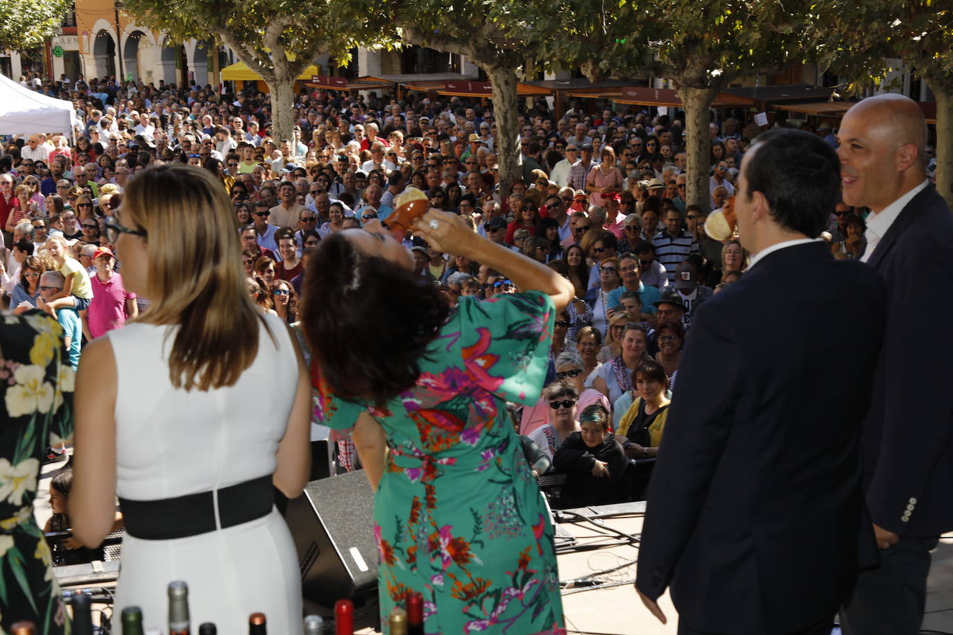 Aranda de Duero ha celebrado hoy la Fiesta de la Vendimia. 