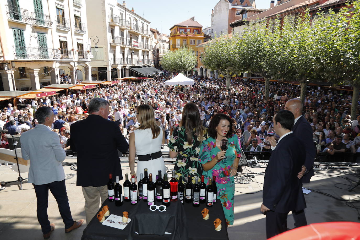 Aranda de Duero ha celebrado hoy la Fiesta de la Vendimia. 