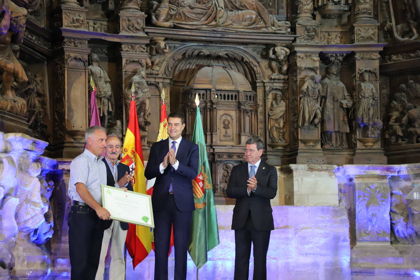 Fotos: Imágenes de las marcas de calidad homenajeadas en el Día de la Provincia celebrado en Briviesca