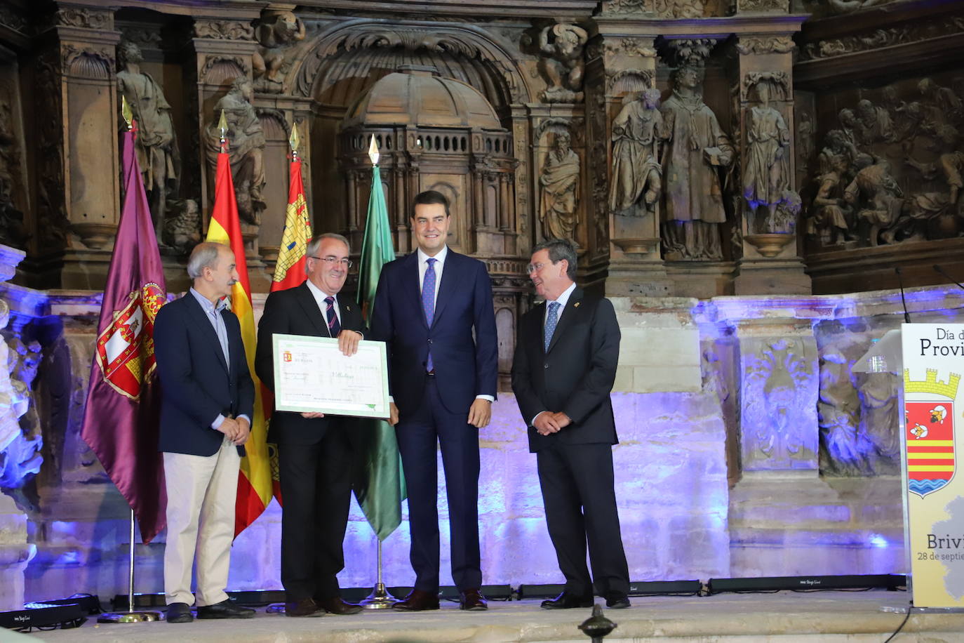 Fotos: Imágenes de las marcas de calidad homenajeadas en el Día de la Provincia celebrado en Briviesca