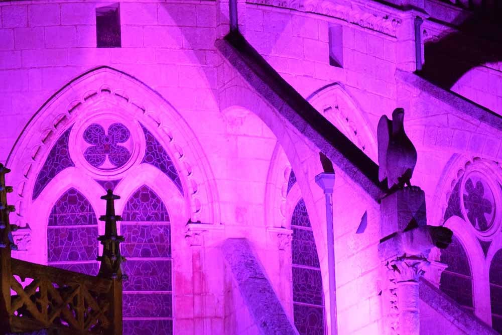 Un total de 15.000 velas han alumbrado el casco histórico de Burgos