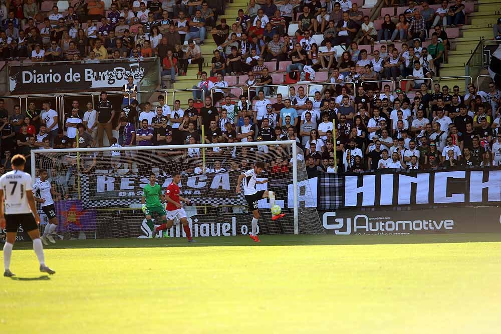 El Burgos CF ha conseguido la primera victoria de la temporada por 1-0