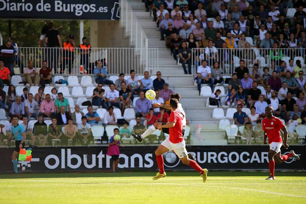 El Burgos CF ha conseguido la primera victoria de la temporada por 1-0