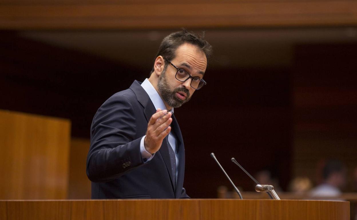 Jesús García-Conde, procurador de Vox. 