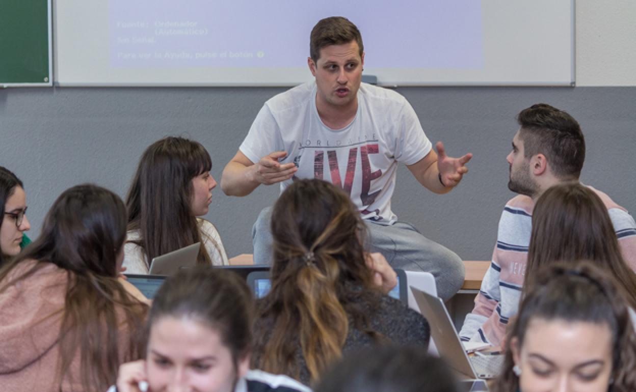 El profesor David Hortigüela Alcalá. 