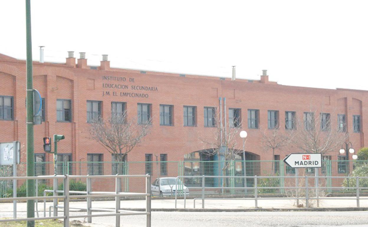 Instituto de Juan Martín El Empecinado, en Aranda de Duero. 