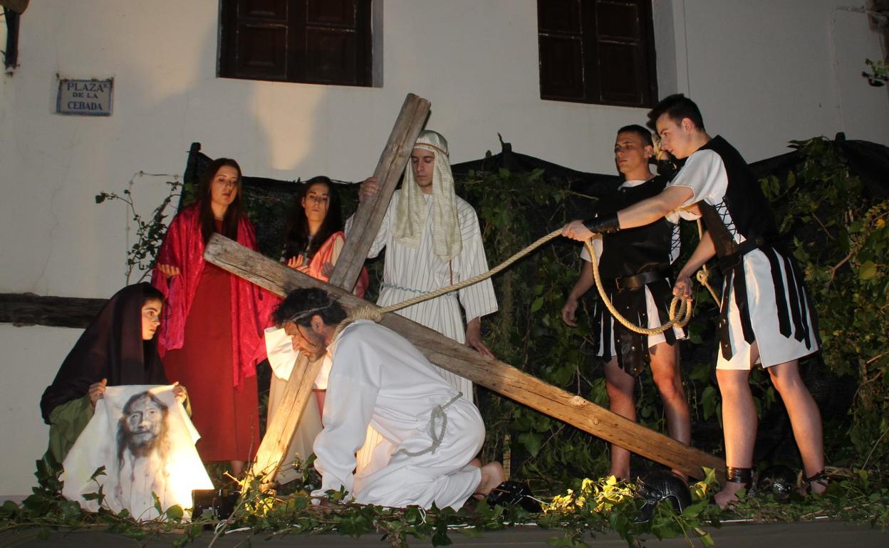 Imagen de la Pasión Viviente de Covarrubias