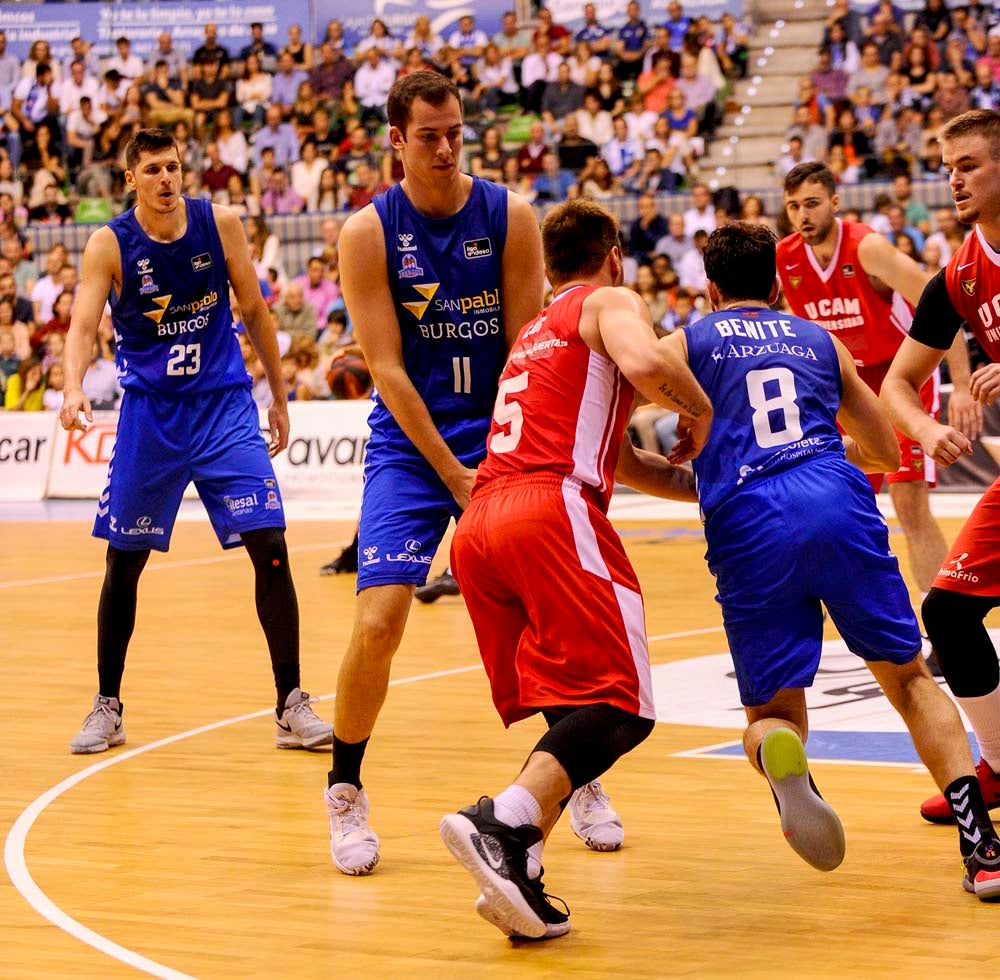 Fotos: Las mejores imágenes del San Pablo Burgos - UCAM Murcia