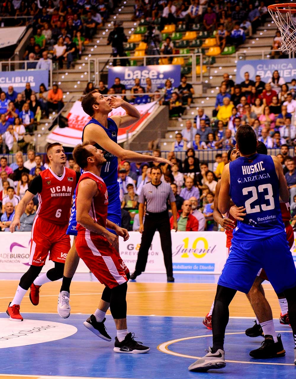 Fotos: Las mejores imágenes del San Pablo Burgos - UCAM Murcia