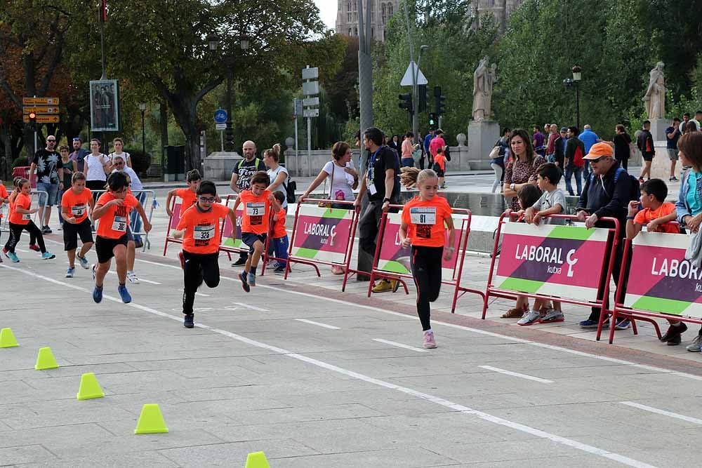 Los más pequeños de la casa aún son jóvenes para correr una maratón, pero cultivan la afición al atletismo desde pequeños. La Chiquimaratón 2019 es una buena prueba de ello.