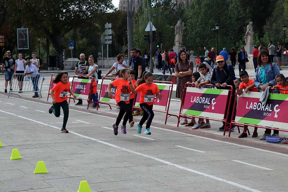 Los más pequeños de la casa aún son jóvenes para correr una maratón, pero cultivan la afición al atletismo desde pequeños. La Chiquimaratón 2019 es una buena prueba de ello.