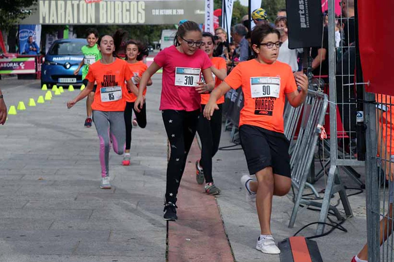 Los más pequeños de la casa aún son jóvenes para correr una maratón, pero cultivan la afición al atletismo desde pequeños. La Chiquimaratón 2019 es una buena prueba de ello.