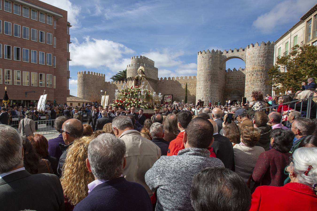 Actos de celebración de la fiesta de Santa Teresa de Jesús.