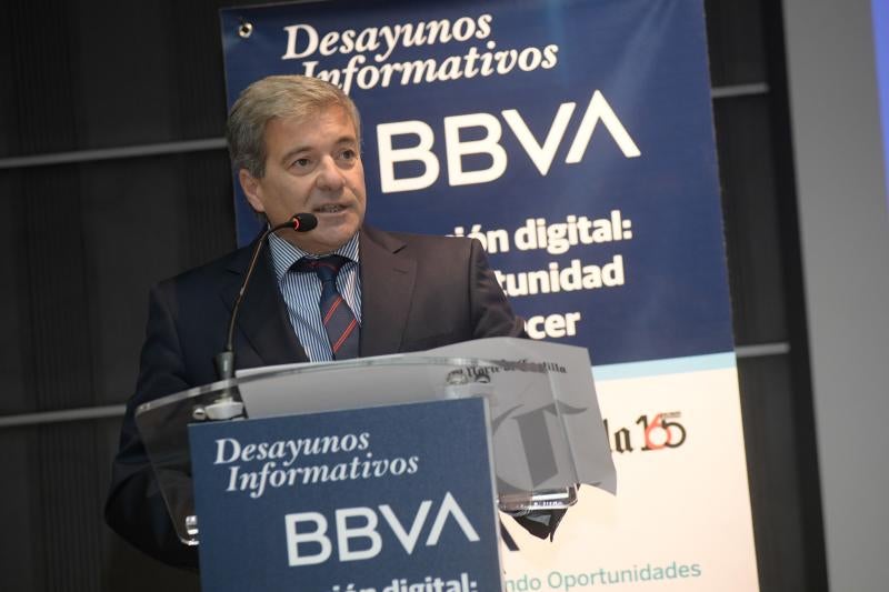 El Norte de Castilla y BBVA han celebrado este miércoles un desayuno informativo cuyo tema central es 'La disrupción digital, una oportunidad para crecer'.