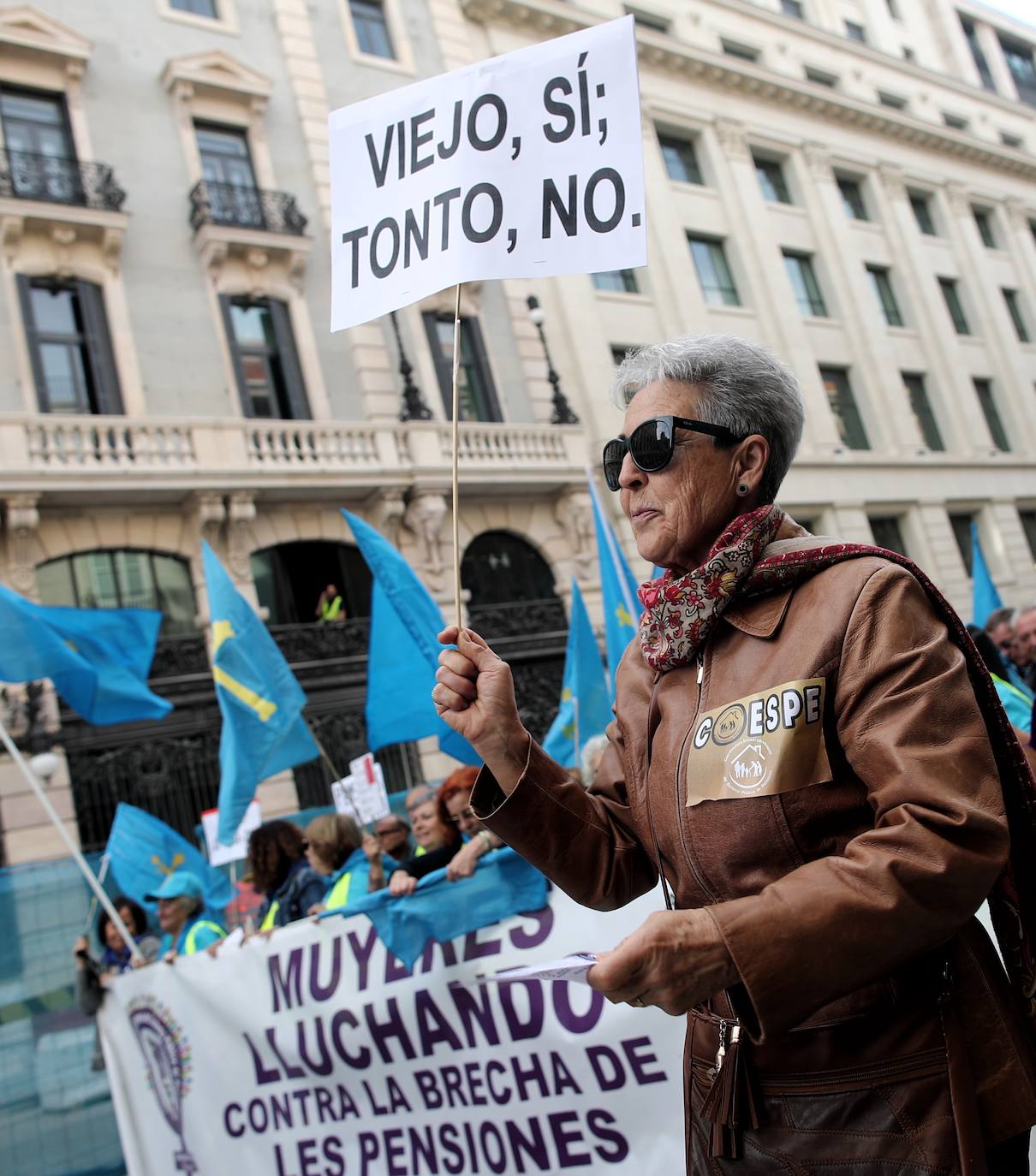 Fotos: La manifestación de los pensionistas, en imáganes