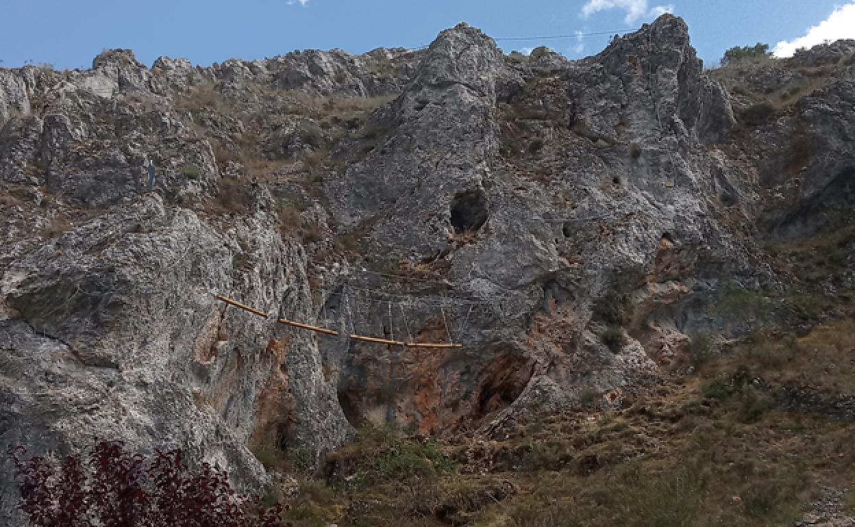 Vía Ferrata El Ranero. 