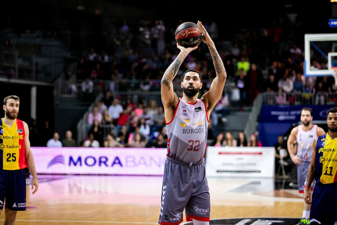 Fotos: Imágenes del partido disputado entre MoraBanc Andorra y San Pablo Burgos