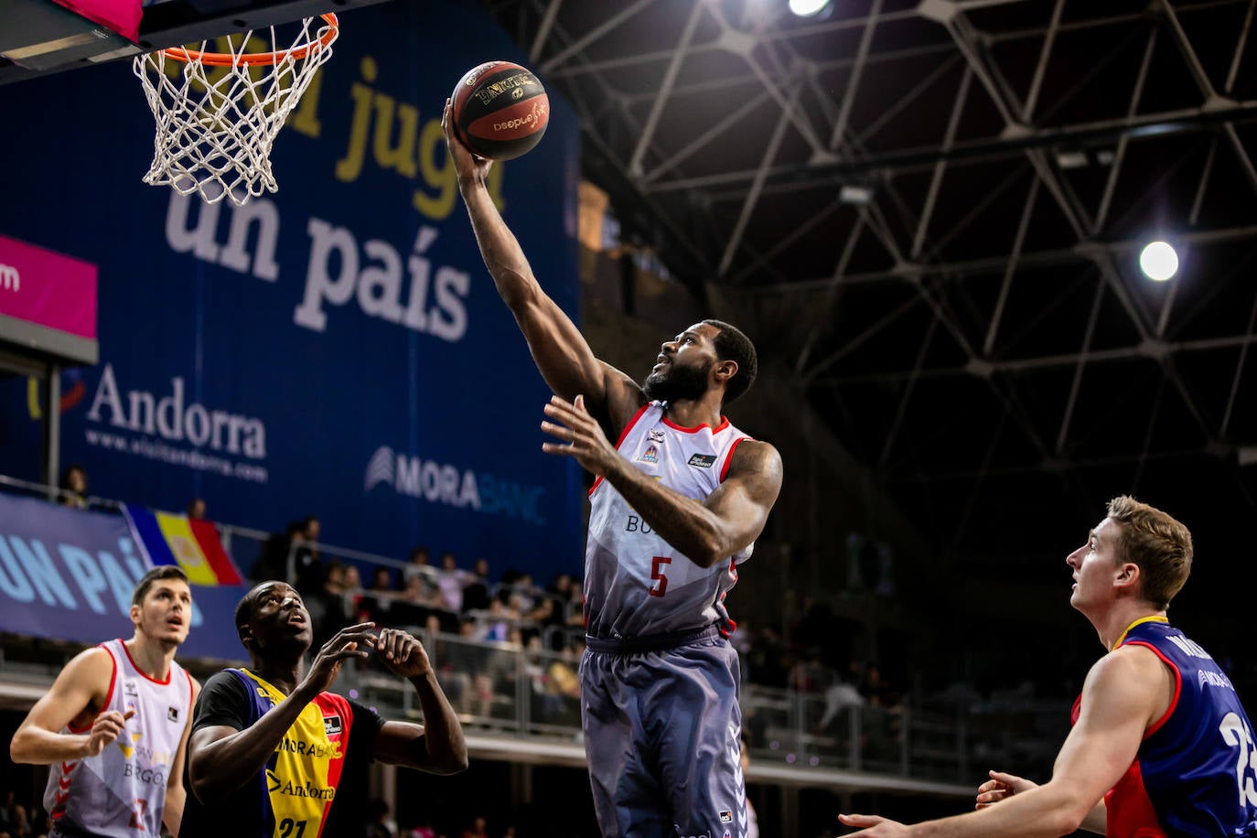 Fotos: Imágenes del partido disputado entre MoraBanc Andorra y San Pablo Burgos