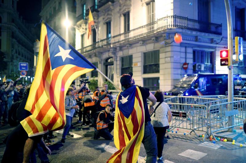 Fotos: La violencia vuelve a las calles de Barcelona