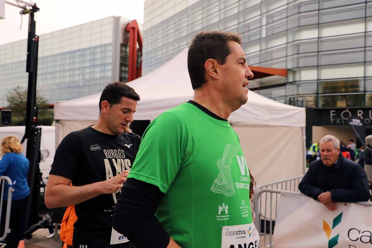 Dani Arce y Lidia Campo han sido los vencedores en la prueba de 10 kilómetros que ha recorridos las calles burgaleses. 