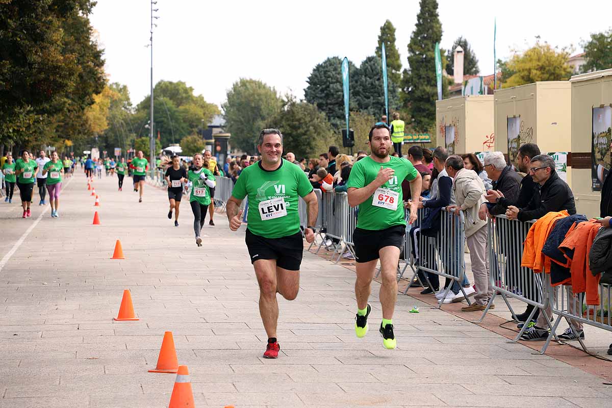 Dani Arce y Lidia Campo han sido los vencedores en la prueba de 10 kilómetros que ha recorridos las calles burgaleses. 