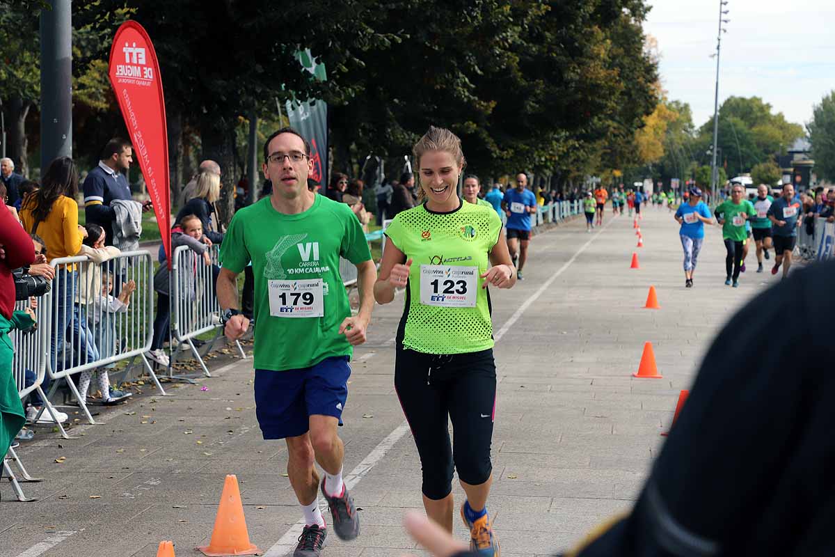 Dani Arce y Lidia Campo han sido los vencedores en la prueba de 10 kilómetros que ha recorridos las calles burgaleses. 