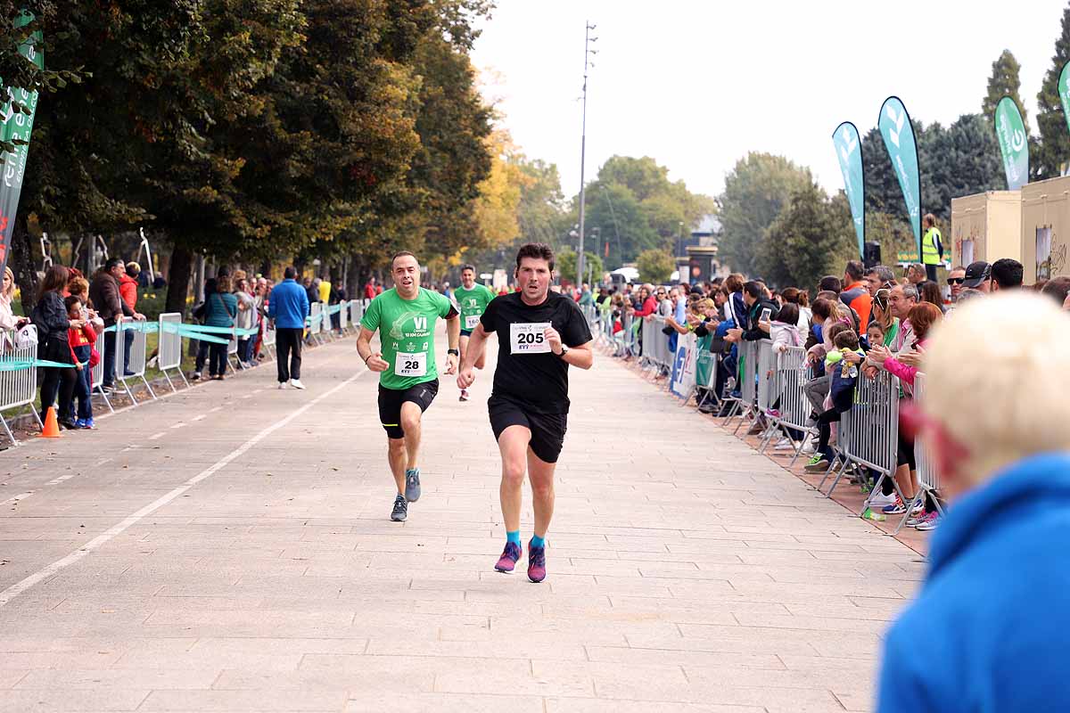 Dani Arce y Lidia Campo han sido los vencedores en la prueba de 10 kilómetros que ha recorridos las calles burgaleses. 