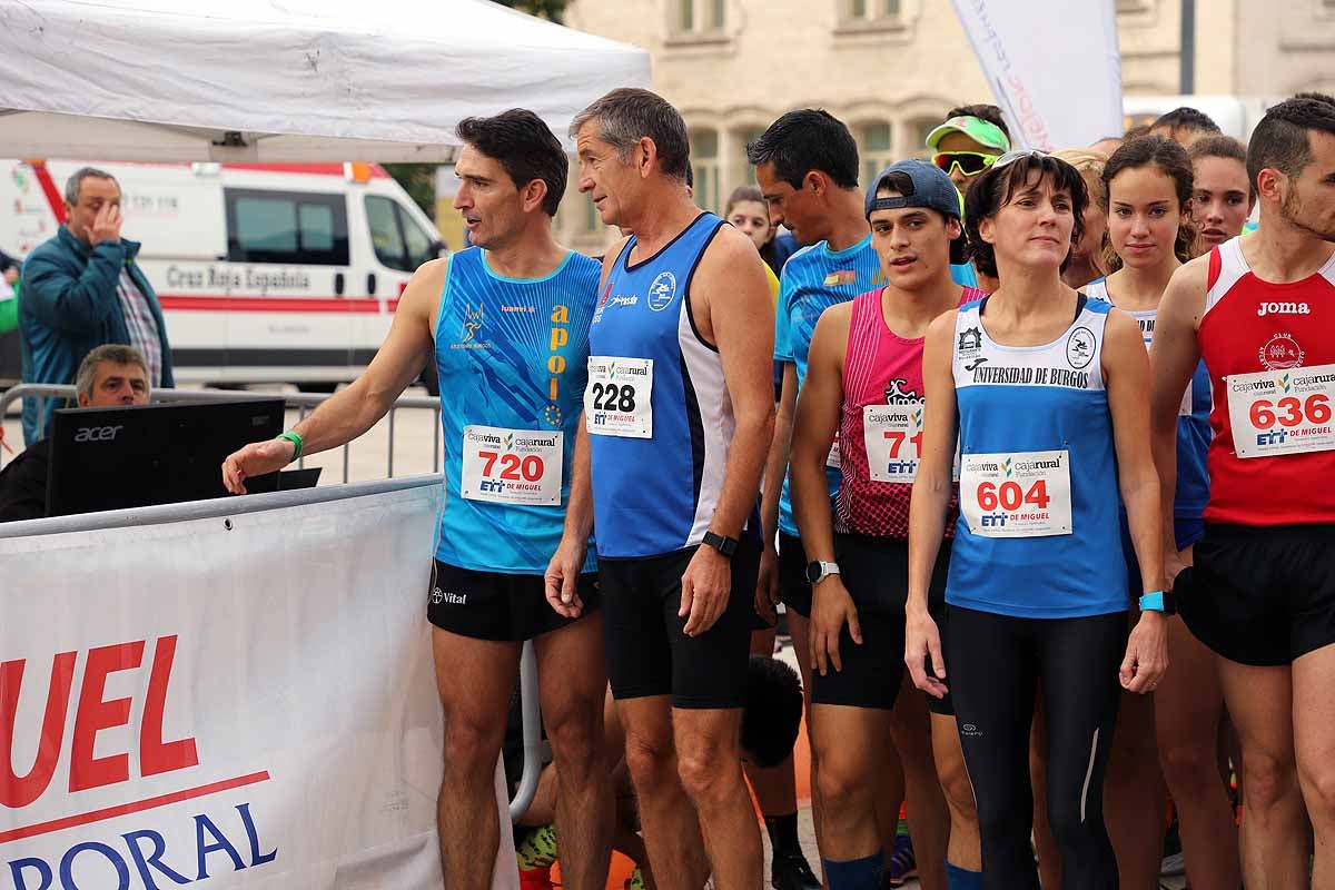 Dani Arce y Lidia Campo han sido los vencedores en la prueba de 10 kilómetros que ha recorridos las calles burgaleses. 