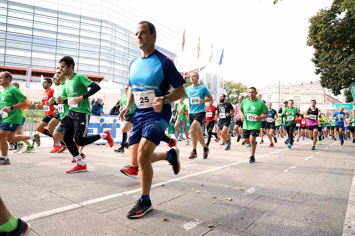 Dani Arce y Lidia Campo han sido los vencedores en la prueba de 10 kilómetros que ha recorridos las calles burgaleses. 