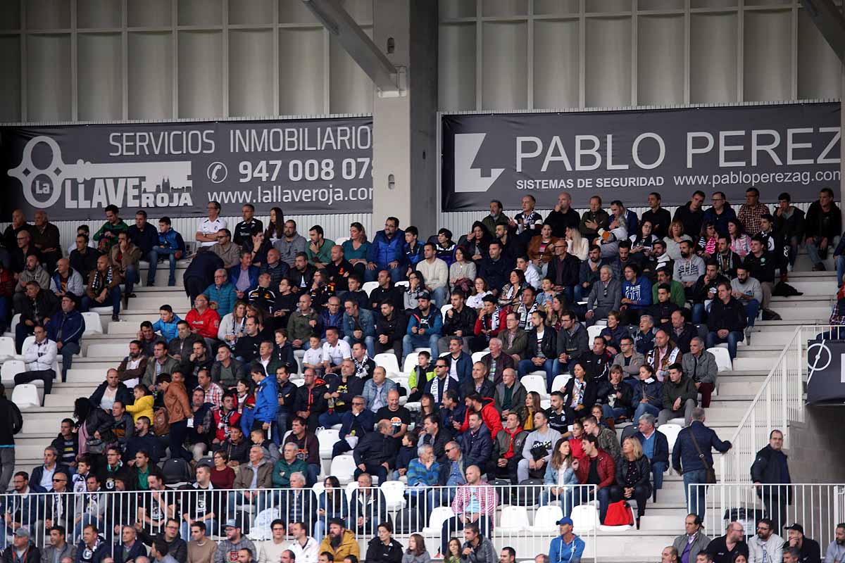 Las gradas de El Plantío no pudieron presenciar una victoria de su equipo esta tarde. 