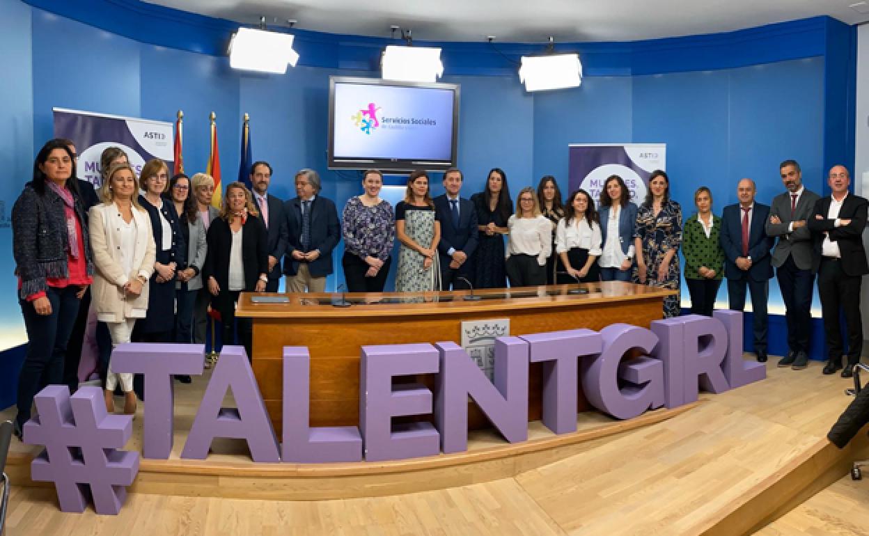 Presentación de una edición del proyecto STEM Talent Girl en Castilla y León. 