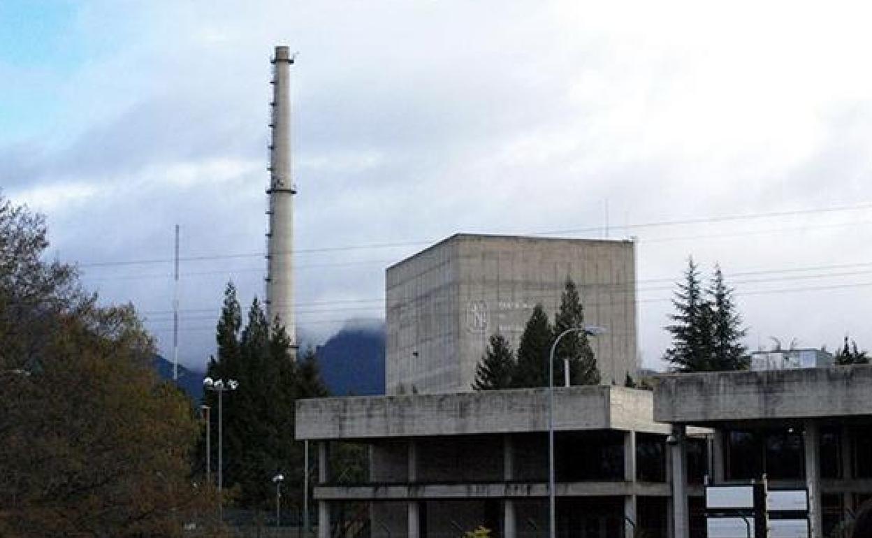 Central nuclear de Santa María de Garoña en la provincia de Burgos. 