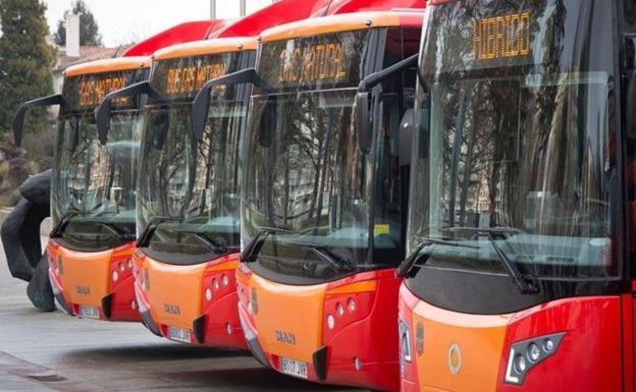 Autobuses urbanos de Burgos. 