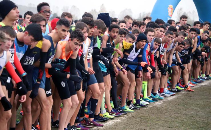 Categorías infantiles del cross de Atapuerca