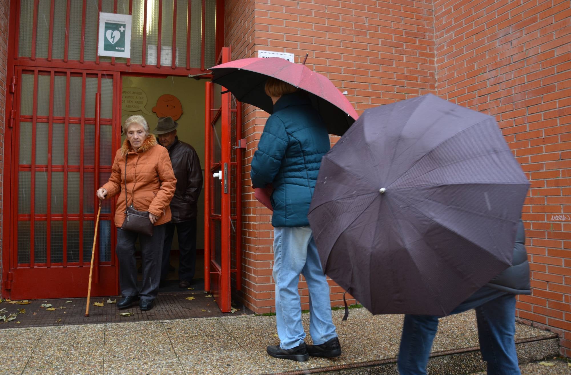 La jornada electoral se está desarrollando con normalidad. 