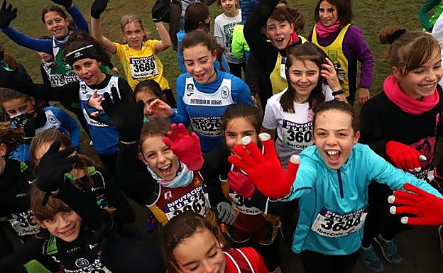 Galería. Categorías infantiles del Cross de Atapuerca. 